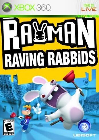 Rayman Raving Rabbids - Xbox 360 (Renewed) in Saudi Arabia