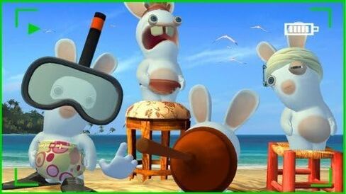 Rayman Raving Rabbids - Xbox 360 (Renewed) in Saudi Arabia