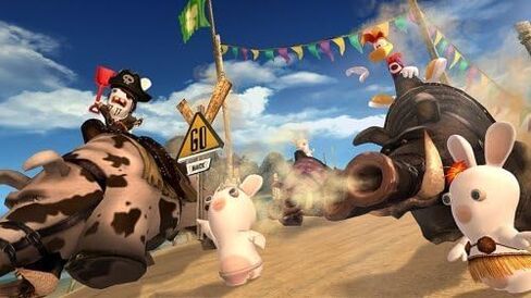 Rayman Raving Rabbids - Xbox 360 (Renewed) in Saudi Arabia