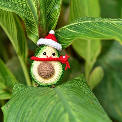 1 Pcs Mini Cute Funny Positive Life Bunny Creative Knitted Animal Holding Card Crochet Easter Birthday Christmas Girls Gift (Guac) in Kuwait