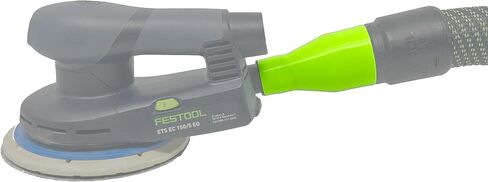 36mm Hose Adapter for Festool 27mm Dust Collection Ports - Compatible with Domino DF 500, XL 700, ROTEX, ETS, RTS, and DTS Sanders - Made in USA in Saudi Arabia