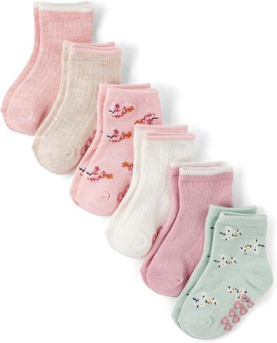 The Children's Place Baby Girls' and Toddler Midi Socks Variety Pack in Saudi Arabia