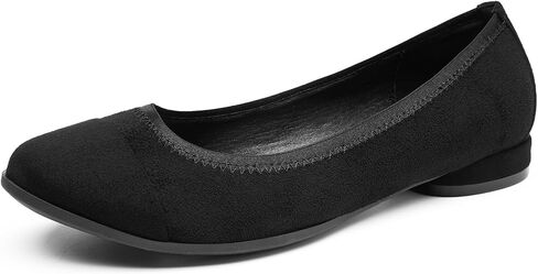 Women's Comfortable Work Flats with Arch Support Dressy Casual Shoes Walking Round Toe & Slip On Office Flat Shoes in Saudi Arabia