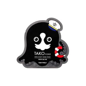 TONYMOLY Tako Pore One Shot Nose Pack, 3 Pack