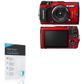BoxWave Screen Protector Compatible with Olympus TG-5 - ClearTouch Crystal ToughShield 9H (2-Pack), Clear 9H Tough Flexible Film Screen Protector