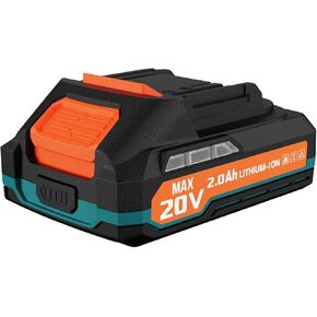 WESTLEY Lithium Ion Battery 20V 2.0Ah 1 Pack, Replacement Lithium-ion Battery for LU10 Cordless Leaf Blower Tool, Long Life Battery Work