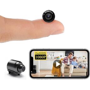 New Smallest Wireless WiFi Camera,HD1080P Security Camera,Portable Smart Camera Baby Monitor with Video Recording Live Feed Night Vision,Motion Detection,Cloud Storage for Security with iOS Android