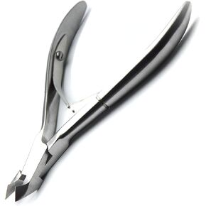 Stelone Premium Cuticle Scissors - Small Curved Stainless Steel Manicure & Beauty Scissor for Women