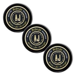 Clay Pomade 2.75 Ounce | Natural Matte Finish Pomade | Firm Hold Pomade | Provides A Fuller Look For Your Hair | No Comb Needed To Style Your Hair | Best For Textured Styles Hair | Putty Texture Pomade | Hair Sculpting Pomade | Made In The USA Hair Produc