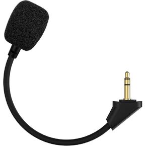 Replacement Cloud Alpha Mic Boom Microphone Compatible with Kingston HyperX Cloud Alpha/Cloud Alpha S Gaming Headsets for PS5 PS4 Xbox One Nintendo Switch Computer PC