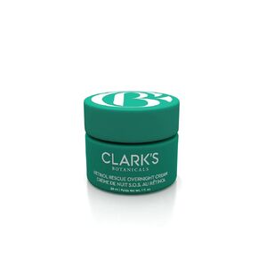 Clark's Botanicals Retinol Rescue Overnight Cream: Patented Time-Release Retinol Night Serum with Hyaluronic Acid & Vitamin C to Target Fine Lines, Wrinkles and Dryness for All Skin Types (60ml | 2oz)