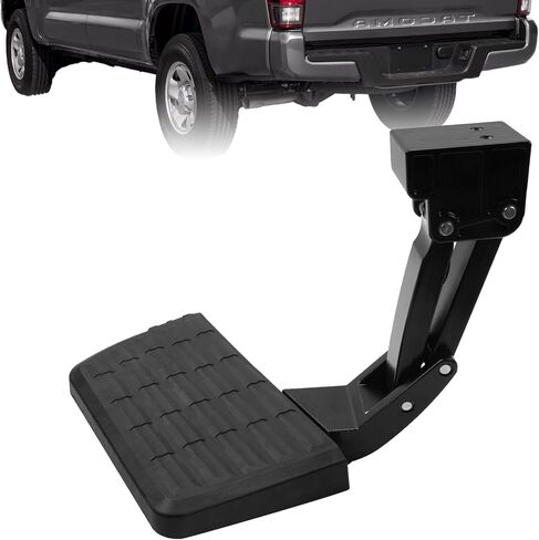 Truck Bed Step Compatible with Toyota Tundra 2014 2015 2016 2017 2018 2019 2020 2021, Retractable Rear Truck Step PT392-34140 75316-01A in Saudi Arabia