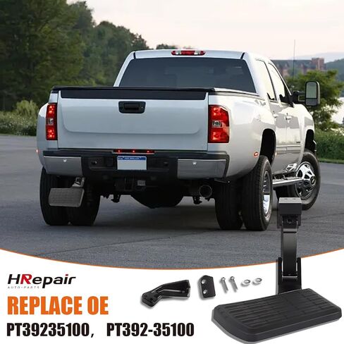 Truck Bed Step Compatible with Toyota Tundra 2014 2015 2016 2017 2018 2019 2020 2021, Retractable Rear Truck Step PT392-34140 75316-01A in Saudi Arabia