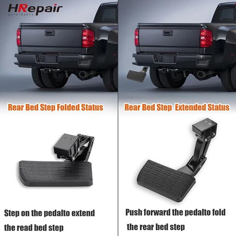 Truck Bed Step Compatible with Toyota Tundra 2014 2015 2016 2017 2018 2019 2020 2021, Retractable Rear Truck Step PT392-34140 75316-01A in Saudi Arabia