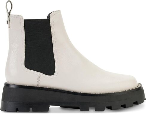 KARL LAGERFELD Women's Classic Mayde Leather Lug-Sole Ankle Boot in Saudi Arabia
