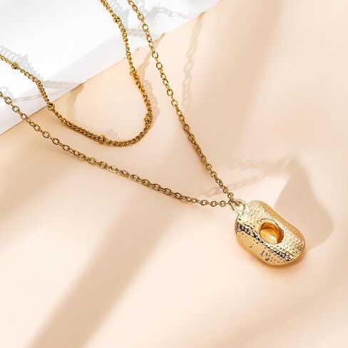 Coastal Cowgirl Charm Necklace Choker Gold Shell Starfish Beach Charm Necklace Trendy Summer Jewelry for Women in Kuwait