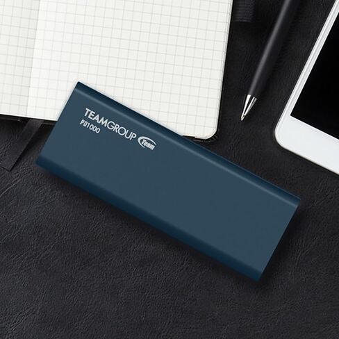 TEAMGROUP PD20 1TB Portable External Solid State Drive SSD Read up to 2000MB/s USB 3.2 Gen2x2 Type-C Waterproof Dustproof IP54 TPSEG5001T0C102 in Kuwait