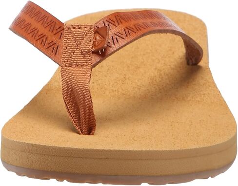Roxy Women's Porto Motif Flat Sandal in Saudi Arabia