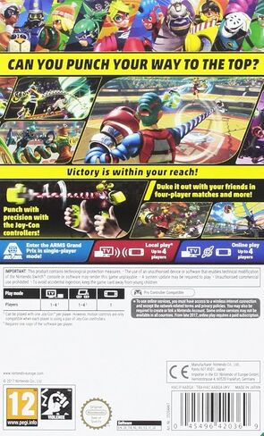 ARMS - Nintendo Switch in Saudi Arabia