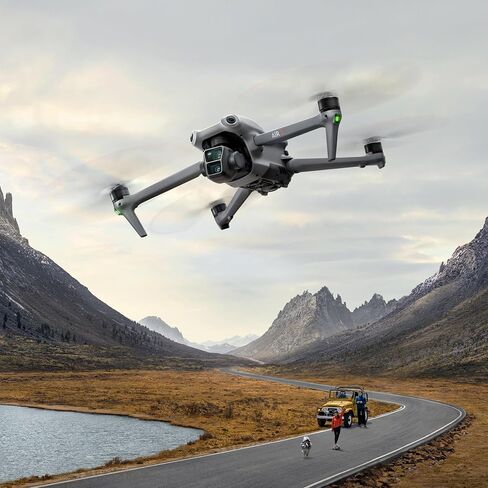 مجموعة DJI Air 3 Drone Fly More Combo مع مجموعة RC 2 الكاملة in Saudi Arabia