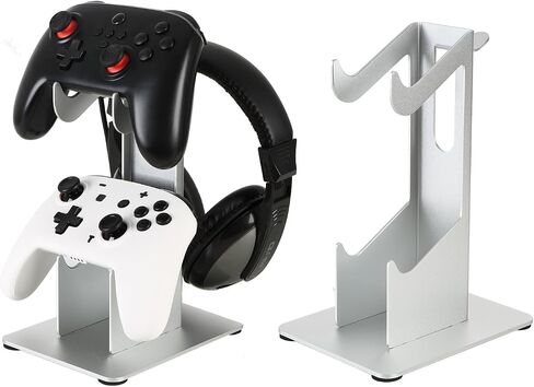 Controller Holder 3 Tier, Controller and Headset Stand for Gaming Desk, Stronger Snap-on Construction Hanger for All Universal Gaming PC Accessories in Saudi Arabia