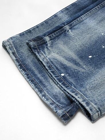 Flamingals Wide Leg Mid Waist Causal Baggy Barrel Jeans for Women Drawstring Eyelet Waist Denim Pants in Saudi Arabia