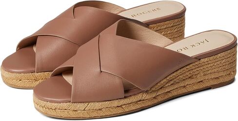Jack Rogers womens Slotted Sloane Pebbled Espadrille Mid Wedge in Kuwait