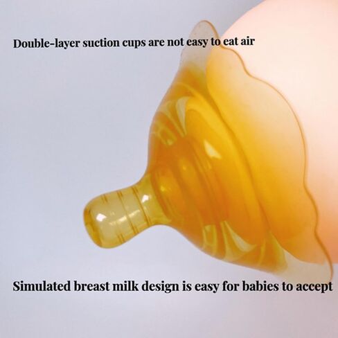 On Assist Silicone Nipple, Soothing Silicone Nipple Protectors Comfortable Breastfeeding Prevent Biting, Ideal for Flat Inverted Nipples in Saudi Arabia