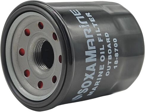 1651087J00 صيانة فلتر الزيت لسوزوكي جونسون Evinrude وميركوري 4 السكتة الدماغية 25 30 40 50 60 70 HP محرك خارجي 16510-87J01 778885 18-7915-1 in Kuwait