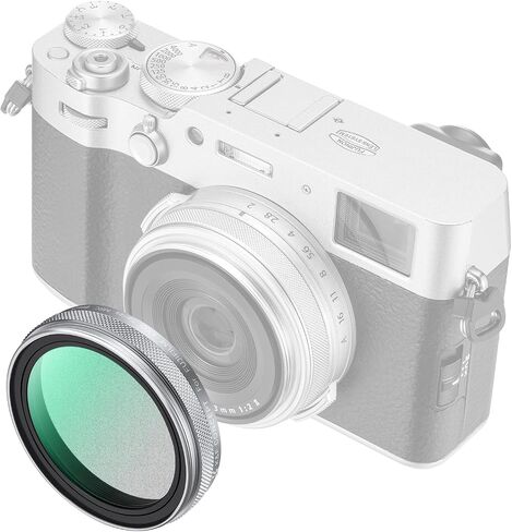 K&F Concept Black Mist Diffusion 1/4 Filter for Fujifilm X100 Series Camera X100/X100F/X100S/X100T/X100V/X100VI, Optical Glass High Definition with 28 Multi-Coatings in Saudi Arabia