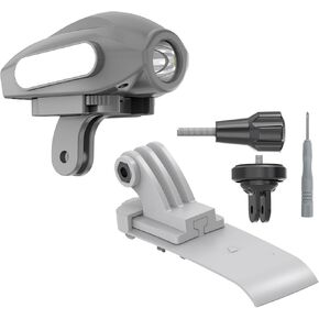 Drone Strobe Light Camera Adapter Mount Extension Bracket Compatible for DJI Air 3 Drone Searchlight Anti-Collision Lighting Night Navigation Light Led Carry Bracket Top Extension Camera Holder