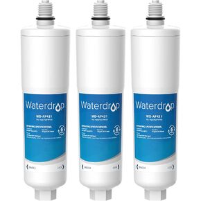 Waterdrop Scale Inhibitor Filter Replacement for Aqua-Pure® System AP430SS, AP431 Whole House Scale Inhibition Inline Water System, Prevent Scale Accumulation and Protect Water Heaters, 1 Pack