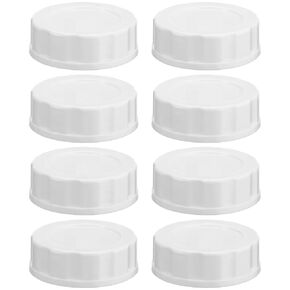 8 Pcs Baby Bottle Travel Caps Milk Bottle Lids Replacement Baby Bottle Sealing Caps Baby Feeding Essentials