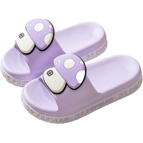Loizziuy Women's Mushroom Slippers for Outdoor Indoor Summer Home Slip-on Anti-slip Perfect for Couples, Ideal Refreshing Summer