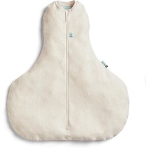 ergoPouch 1.0 TOG Hip Harness Cocoon Swaddle Bag, Breathable Baby Sleep Bag for Hip Health, Snug and Gentle (6-12 Months, Oatmeal Marle)