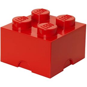 LEGO Black Storage Box Brick 4, 250×250×180mm