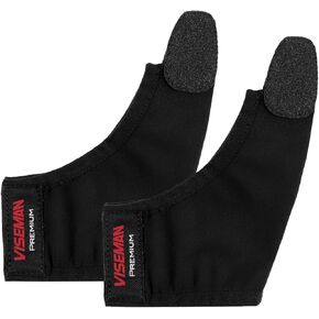 VISEMAN Bowling Thumb Saver Protector Sets, Lightweight Bowling Thumb Guard Sock, Right Handed Bowling Gloves