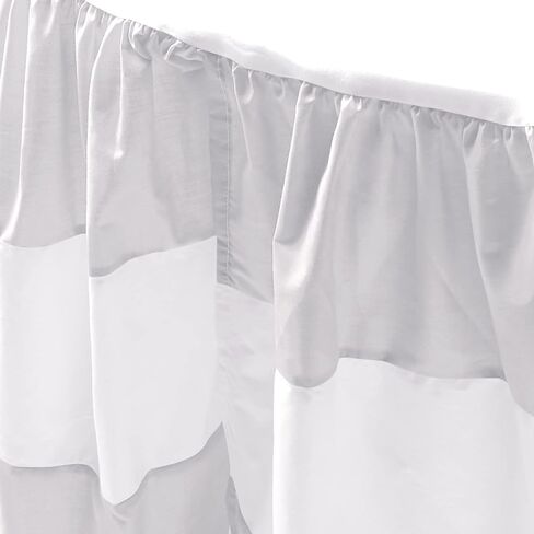 تنورة سرير مستديرة من مجموعة Baby Doll Sweet Lodge Collection/كشكشة غبار باللون الرمادي in Kuwait