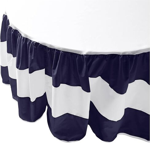 تنورة سرير مستديرة من مجموعة Baby Doll Sweet Lodge Collection/كشكشة غبار باللون الرمادي in Kuwait