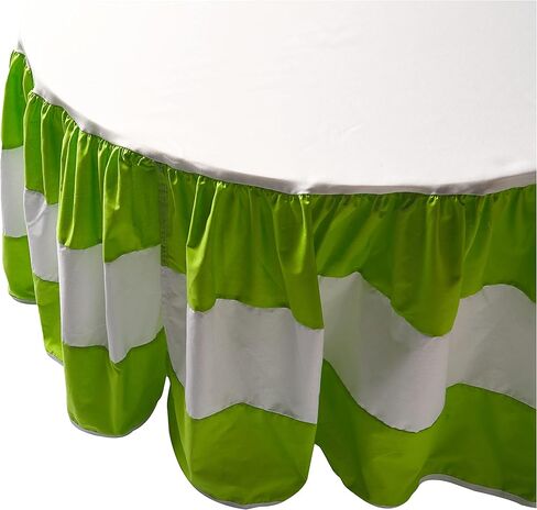 تنورة سرير مستديرة من مجموعة Baby Doll Sweet Lodge Collection/كشكشة غبار باللون الرمادي in Kuwait