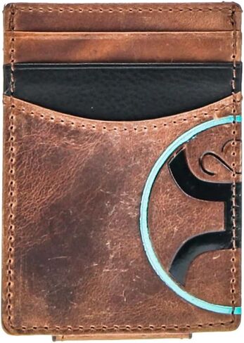 HOOEY Leather Men's Money Clip in Kuwait