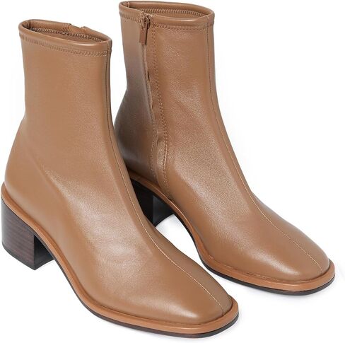 Loeffler Randall women's Roxy Stretch Ankle Bootie with Block Heel Boot in Saudi Arabia