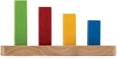 PlanToys (2403 Wooden Geometric Sorting Board Sustainably Made from Rubberwood and Non-Toxic Paints and Dyes in Kuwait