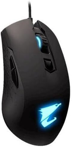 Gigabyte AORUS RGB 6400 DPI مستشعر بصري قابل للبرمجة بالكامل ومحفوظ على اللوحة - GM-AORUS M4 in Saudi Arabia