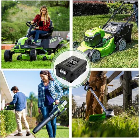 بطارية بديلة 60 فولت 5.0 أمبير في الساعة لبطارية Greenworks PRO 60 فولت بحد أقصى LB60A03 LB60A02 LB60A01 LB60A00 متوافقة مع بطاريات أداة الطاقة اللاسلكية Greenworks 60V in Kuwait