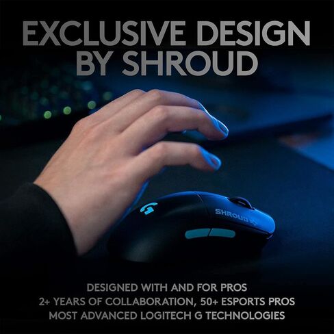 Logitech G PRO Wireless Gaming Mouse - Shroud Edition (Renewed) in Saudi Arabia
