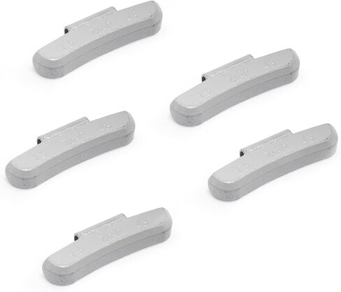 CKAuto P Style Zinc Clip on Wheel Weights 2.0oz, Coated, 25Pcs/Box Fit for Steel Wheel in Kuwait