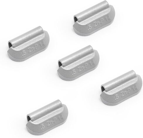CKAuto P Style Zinc Clip on Wheel Weights 2.0oz, Coated, 25Pcs/Box Fit for Steel Wheel in Kuwait