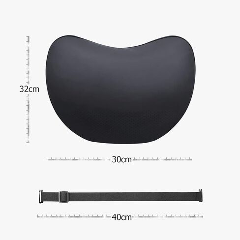 Luxury Nappa Leather Headrest Pillows,Softness Car Headrest Pillow with Adjustable Strap, Breathable Removable Cover & Ergonomic Design Compatible for All Trucks,SUV and Cars in Saudi Arabia