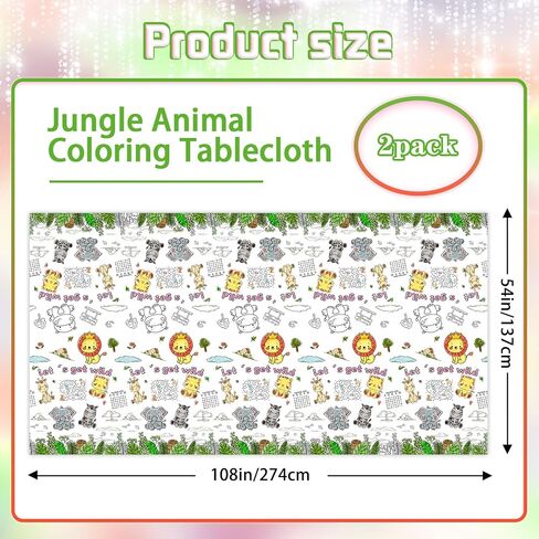 Avezano 2 pcs Thanksgiving Coloring Posters for Kids Thanksgiving Coloring Tablecloth Large Fall Thanksgiving Paper Coloring Tablecloth Turkey Pumpkin Fall Coloring Poster 72x30 inch in Saudi Arabia